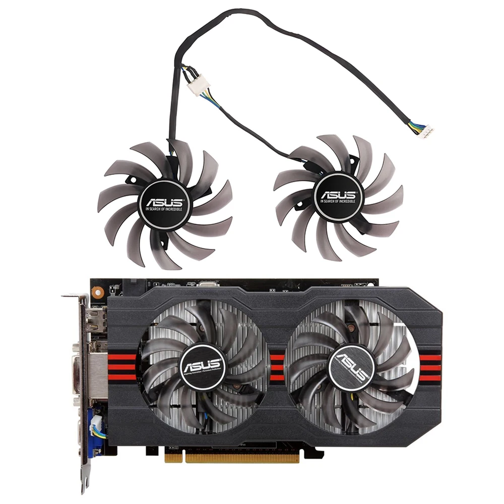 Вентилятор для видеокарты ASUS R7 260X GTX 1050Ti 660 760 750Ti, 75 мм
Вентилятор для видеокарты ASUS R7 260X GTX 1050Ti 660 760 750Ti, 75 мм
