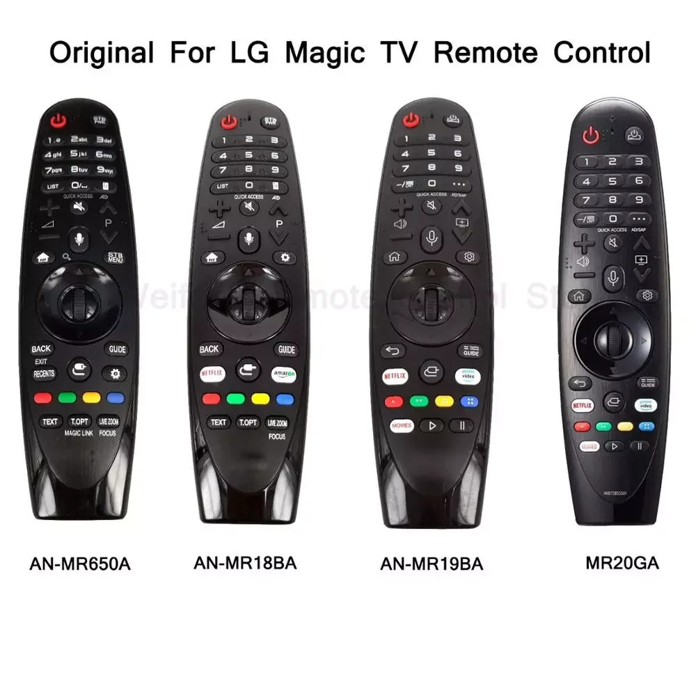 Voice For LG Magic TV Remote Control AN-MR650A AN-MR18BA AN-MR19BA MR20GA AN-MR600 Original/replace 43UJ6500 43UK6300 UM7600
Voice For LG Magic TV Remote Control AN-MR650A AN-MR18BA AN-MR19BA MR20GA AN-MR600 Original/replace 43UJ6500 43UK6300 UM7600
