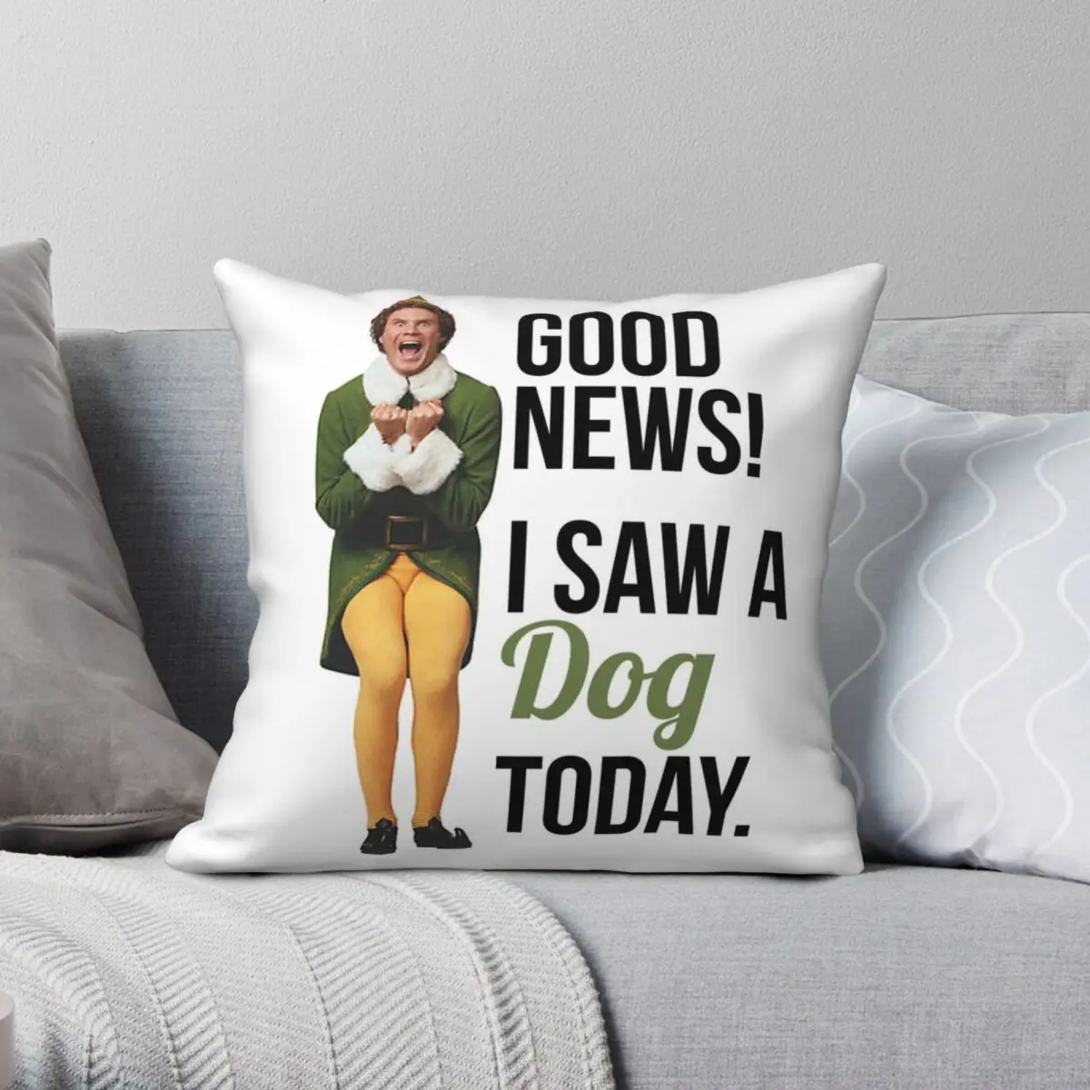 Elf The Movie Square Pillowcase Polyester Linen Velvet Printed Zip Decor Room Cushion Cover
Elf The Movie Square Pillowcase Polyester Linen Velvet Printed Zip Decor Room Cushion Cover