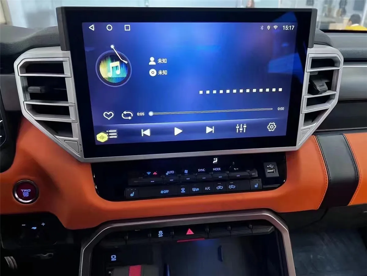 Автомобильный радиоприемник Android 11 Bluetooth для Toyota Tundra 2022 2023 Carplay видео центральный