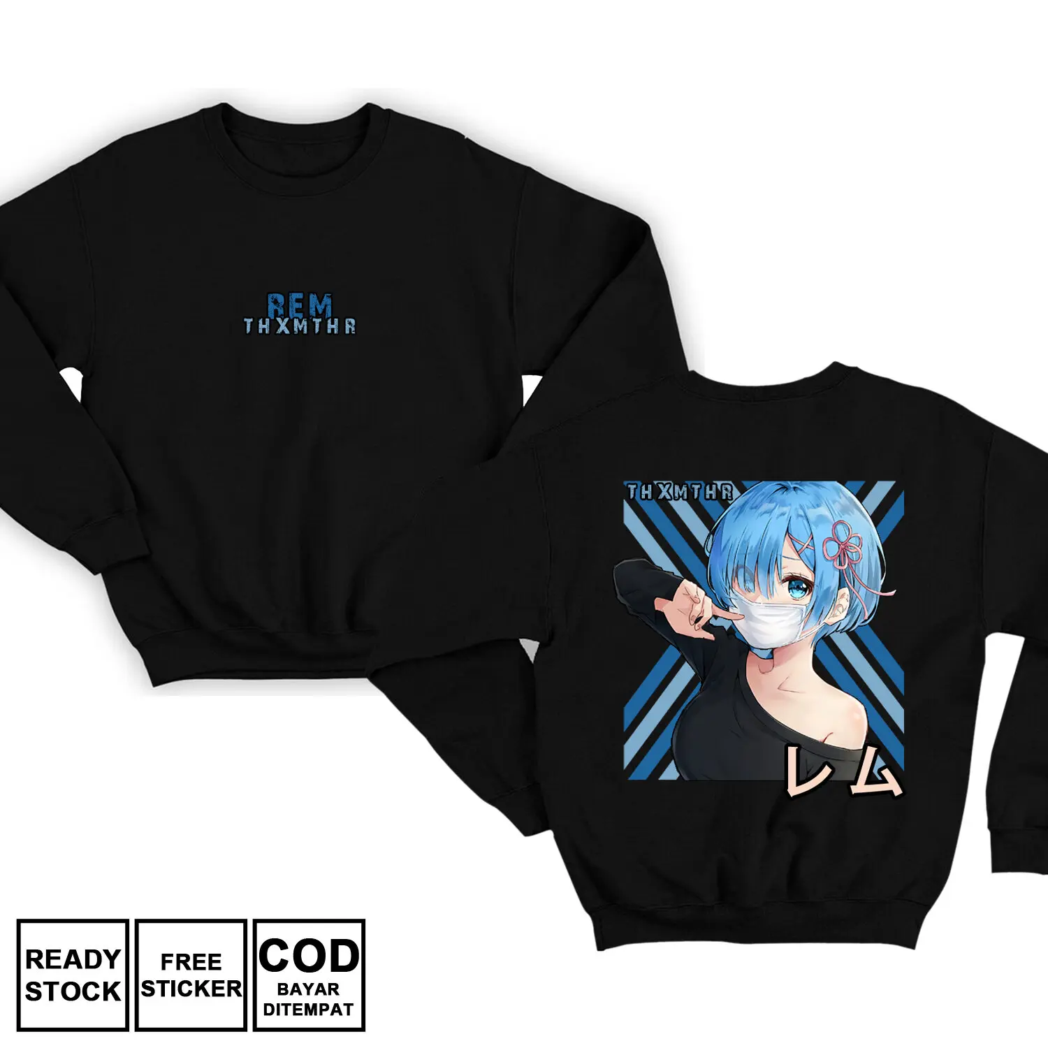 Свитер Rem Re Zero Аниме Манга Нацуки Эмилия Сателла Эхидна Баaju Косплей Япония