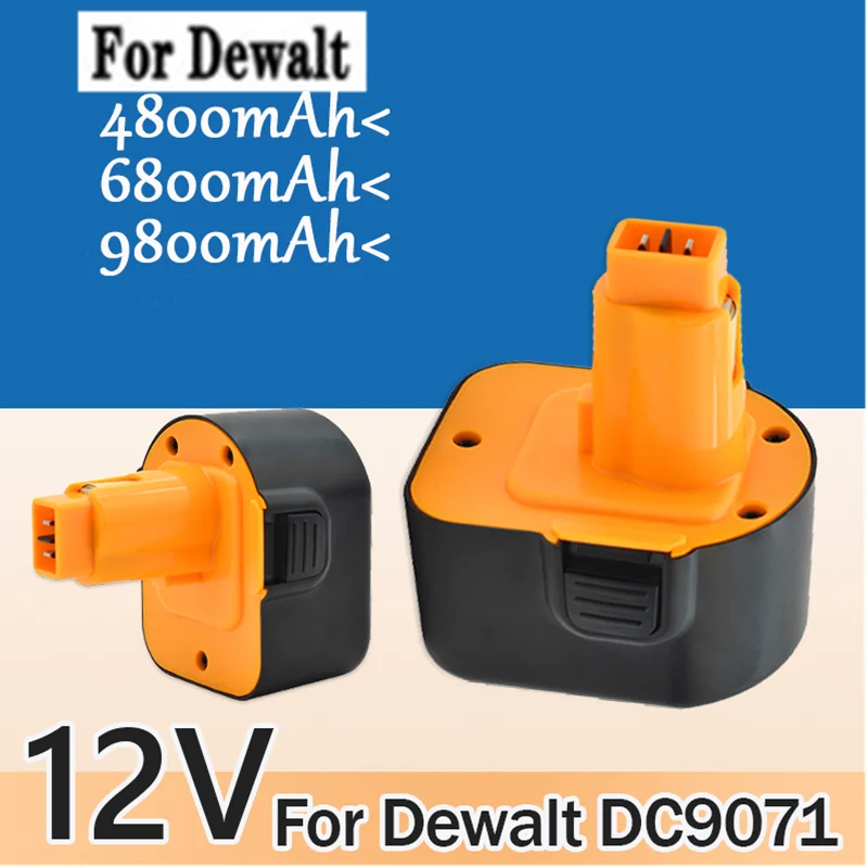 DeWalt tool battery, 12V, 4800mAh, for de9074, dc9071, de9037, de9071, de9075,, dw9072, dc727, dc756, dc980, dc981, DW0
DeWalt tool battery, 12V, 4800mAh, for de9074, dc9071, de9037, de9071, de9075,, dw9072, dc727, dc756, dc980, dc981, DW0