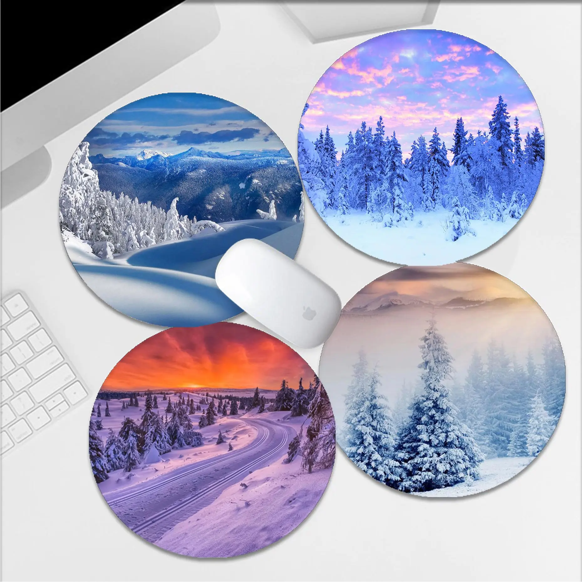 Winter Snow INS Tide Round Desktop Desk Mat Kawaii Gaming Accessories Students Writing Pad Mouse Pad For PC Computer Table
Winter Snow INS Tide Round Desktop Desk Mat Kawaii Gaming Accessories Students Writing Pad Mouse Pad For PC Computer Table