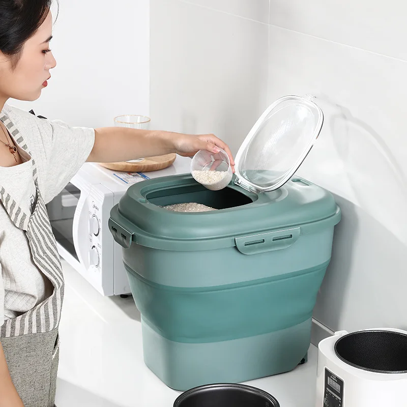 Foldable Pet Dog Food Storage Container Dry Cat Food Box Bag Moisture Proof Seal Airtight Measuring Cup Kitten Litter Products
Foldable Pet Dog Food Storage Container Dry Cat Food Box Bag Moisture Proof Seal Airtight Measuring Cup Kitten Litter Products