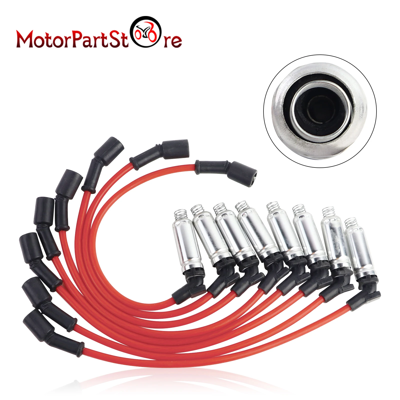 Кабель зажигания для Chevrolet Chevy GMC Buick Cadillac Pontiac Saab Isuzu 1500-2500, 8 мм
Кабель зажигания для Chevrolet Chevy GMC Buick Cadillac Pontiac Saab Isuzu 1500-2500, 8 мм