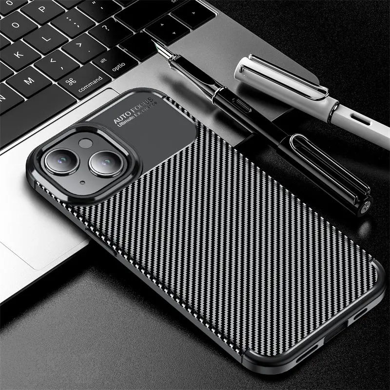 Luxury Business Case For iPhone 15 Cover For iPhone 15 Funda Shell Capa Coque Carbon fiber Soft Phone Bumper For iphone 15
Luxury Business Case For iPhone 15 Cover For iPhone 15 Funda Shell Capa Coque Carbon fiber Soft Phone Bumper For iphone 15