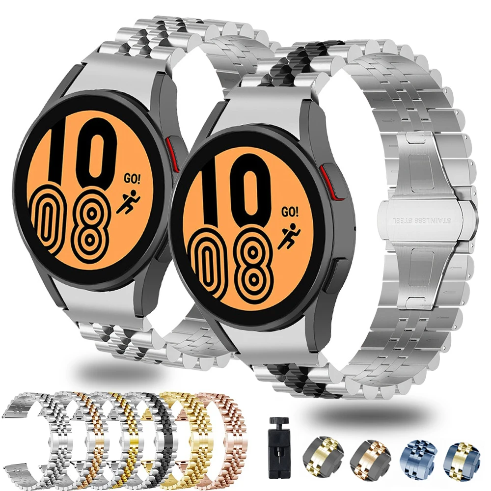 No Gaps Metal Strap for Samsung Galaxy Watch 4 Classic 46mm 42mm Stainless Steel Band for Samsung Watch 4 40mm 44mm Bracelet
No Gaps Metal Strap for Samsung Galaxy Watch 4 Classic 46mm 42mm Stainless Steel Band for Samsung Watch 4 40mm 44mm Bracelet
