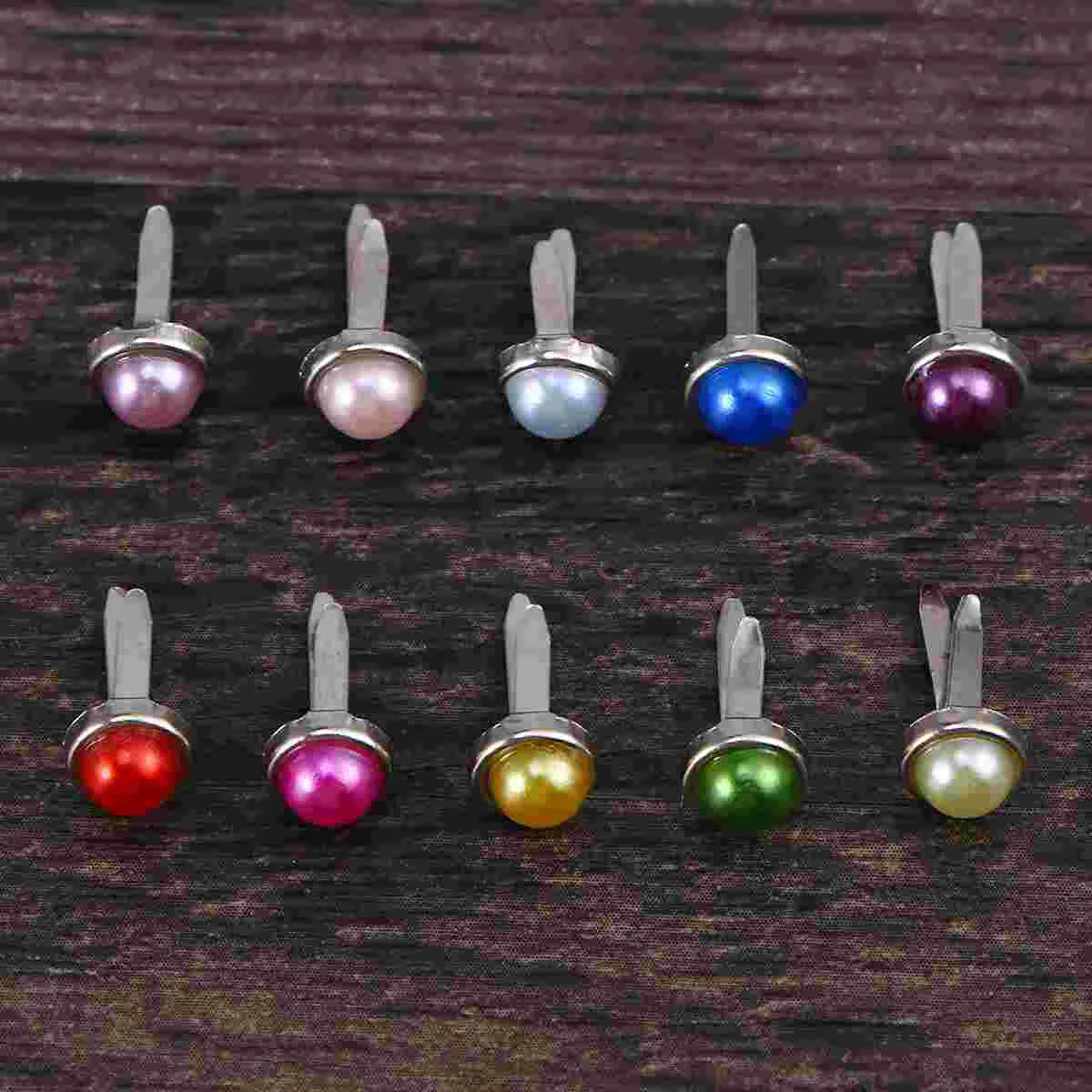 50 шт., металлические жемчужные мини-брэды для скрапбукинга, рукоделия, штамповки и DIY - 6x13 мм (разные цвета)
50 шт., металлические жемчужные мини-брэды для скрапбукинга, рукоделия, штамповки и DIY - 6x13 мм (разные цвета)