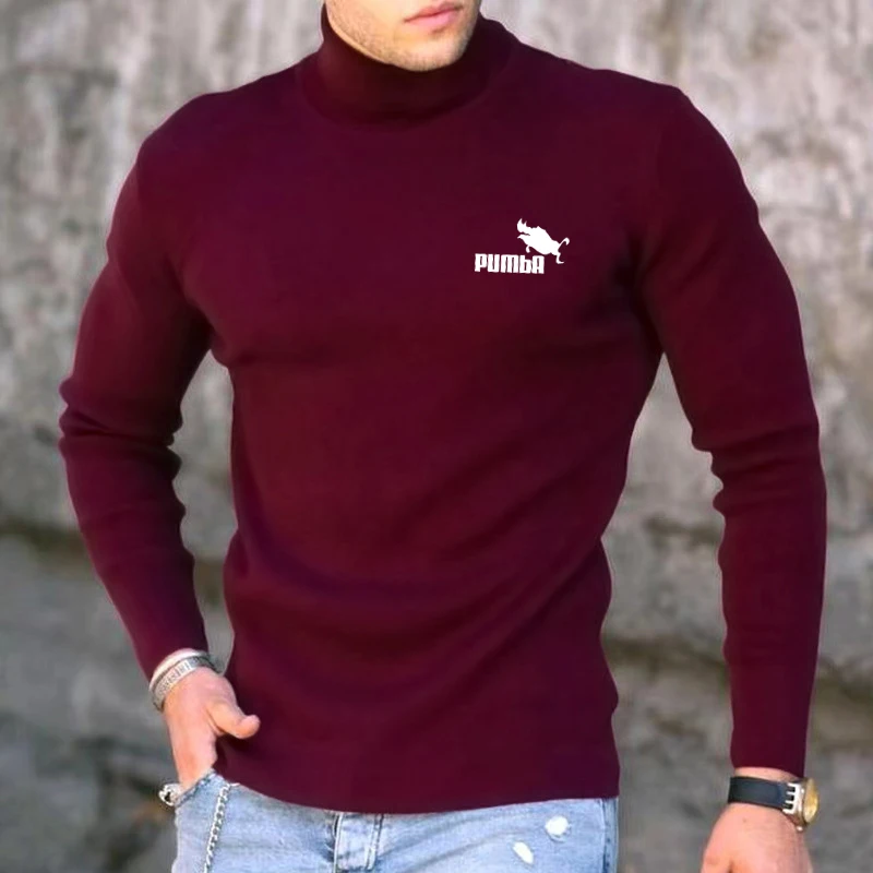 Spring, Autumn and Winter Men's Cotton Cashmere High Neck Elastic Leisure Long Sleeve Sports Fashion High Quality Top
Spring, Autumn and Winter Men's Cotton Cashmere High Neck Elastic Leisure Long Sleeve Sports Fashion High Quality Top
