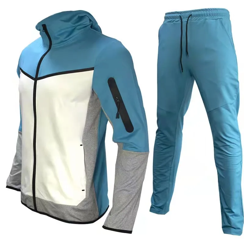 New Men's Fashion Sportswear Spring and Autumn + Sports Pants Sportswear Suit Men's Splicing Slim Fit Sports Suit
New Men's Fashion Sportswear Spring and Autumn + Sports Pants Sportswear Suit Men's Splicing Slim Fit Sports Suit