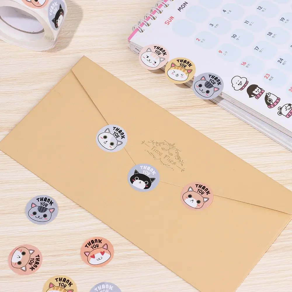 packaging Easy To Use Gift Box Packing Business Thanks Cartoon Cat Pattern Roll Sticker Thank You Stickers Seal Lables
packaging Easy To Use Gift Box Packing Business Thanks Cartoon Cat Pattern Roll Sticker Thank You Stickers Seal Lables