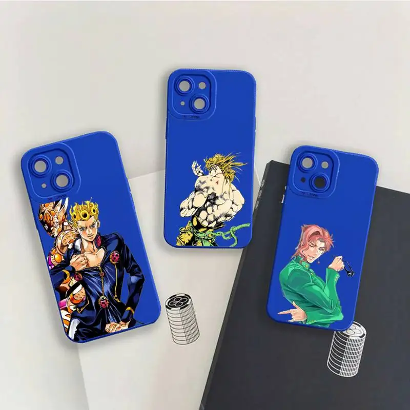 JoJos Bizarre Adventure Phone Case For iPhone 13 12 11 Pro MAX Mini X XS XR 7 8 Plus Camera Lens Liquid Silicone Klein Blue
JoJos Bizarre Adventure Phone Case For iPhone 13 12 11 Pro MAX Mini X XS XR 7 8 Plus Camera Lens Liquid Silicone Klein Blue
