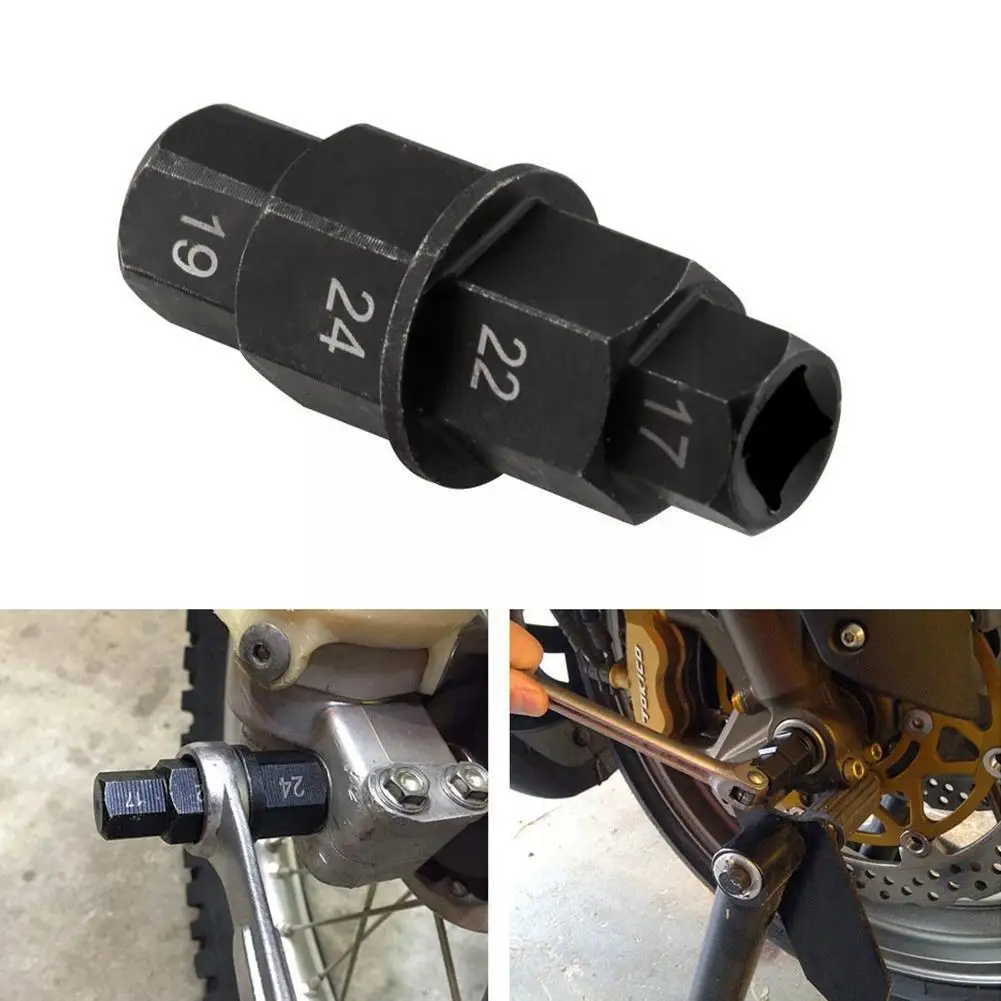 Motorbike Wheels Steel Motorcycle Front Axle Socket Auto Sleeve Key 17mm Hex 19mm Driver Spanner 22mm 24mm Spindle Q9Z9
Motorbike Wheels Steel Motorcycle Front Axle Socket Auto Sleeve Key 17mm Hex 19mm Driver Spanner 22mm 24mm Spindle Q9Z9