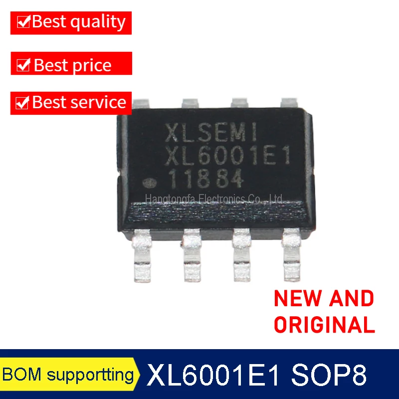 10 шт./партия оригинальный подлинный XL6001E1 XL6001 SOP8 SMD 2A 32 в 400 кГц повышающий преобразователь питания постоянного тока новый
10 шт./партия оригинальный подлинный XL6001E1 XL6001 SOP8 SMD 2A 32 в 400 кГц повышающий преобразователь питания постоянного тока новый