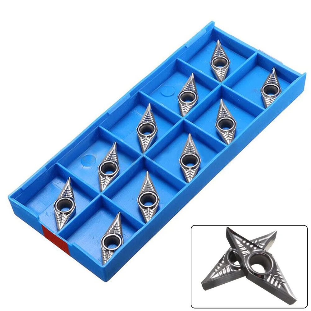 Carbide CNC Insert Inserts Kits Set Tools VCGT160404-AK H01 VCGT331-AK 10pcs/box 10x Accessories CNC Brand New
Carbide CNC Insert Inserts Kits Set Tools VCGT160404-AK H01 VCGT331-AK 10pcs/box 10x Accessories CNC Brand New