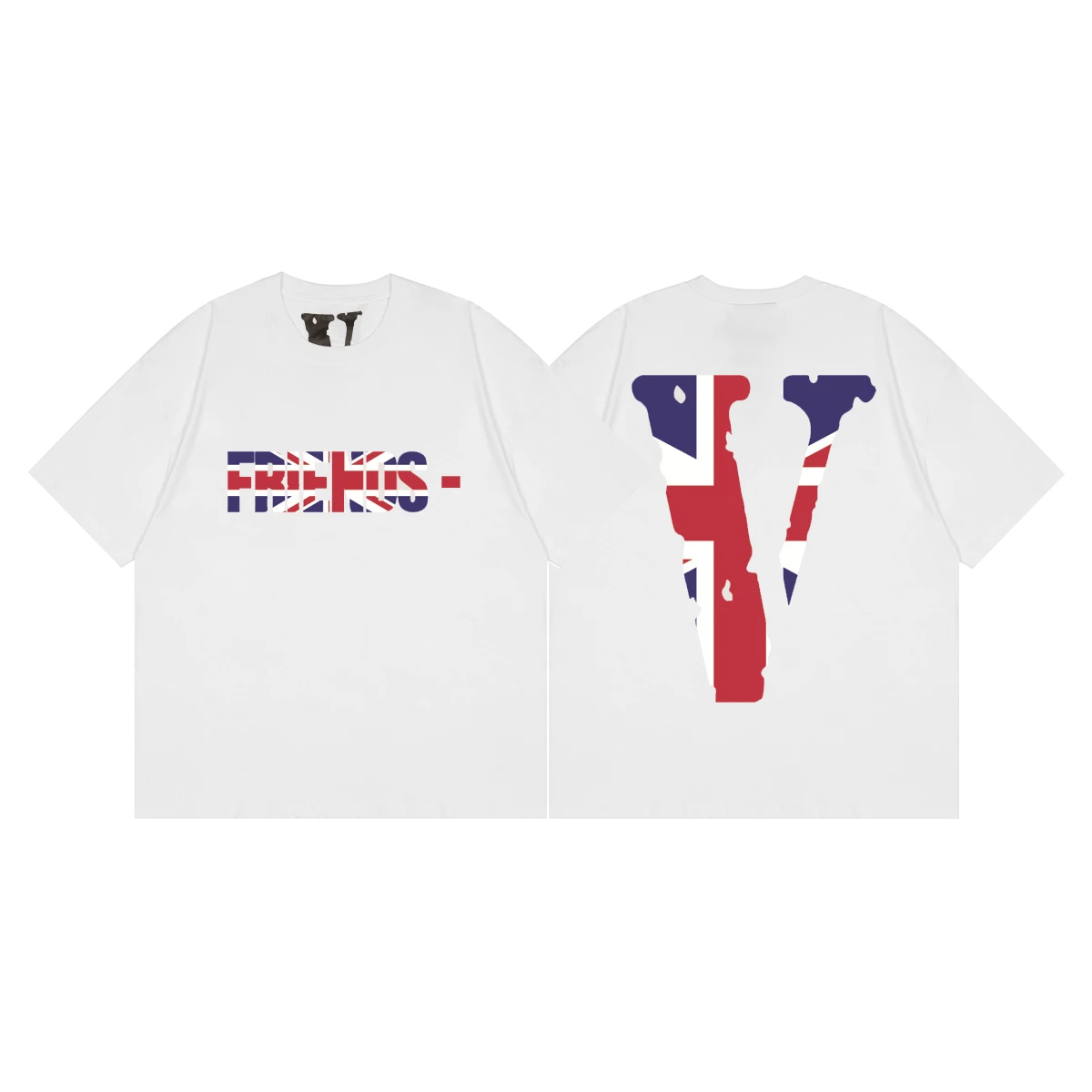 Мужская/Женская Повседневная модная свободная футболка VLONE с принтом в виде флага и круглым вырезом, модель 036
Мужская/Женская Повседневная модная свободная футболка VLONE с принтом в виде флага и круглым вырезом, модель 036