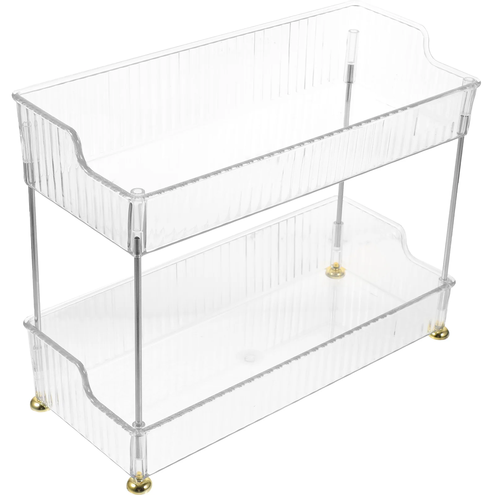 Multi-layer Shelf Bathroom Storage Multipurpose Dresser Holder Countertop Organizer Stainless Steel 2
Multi-layer Shelf Bathroom Storage Multipurpose Dresser Holder Countertop Organizer Stainless Steel 2
