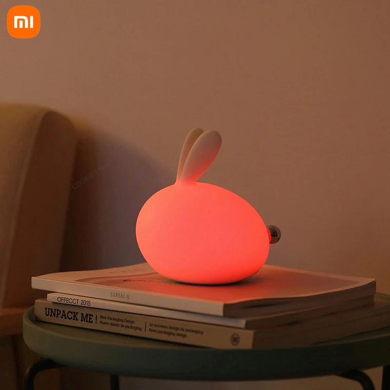 Силиконовый ночник Xiaomi Pat с изменяющимся цветом, светодиодный мультяшный светильник с кроликом, перезаряжаемый от Usb, для детской комнаты, п...
Силиконовый ночник Xiaomi Pat с изменяющимся цветом, светодиодный мультяшный светильник с кроликом, перезаряжаемый от Usb, для детской комнаты, п...