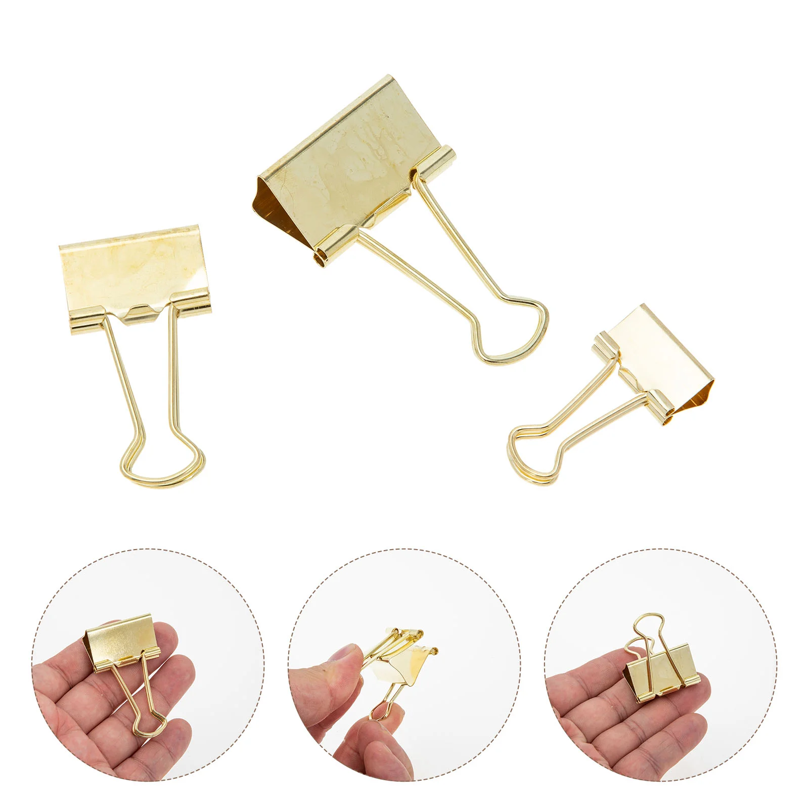 30 Pcs Multifunction Golden Long Tail Clip Office File Holder Paper Clamps Alloy Document Accessory Metal Stationery clips
30 Pcs Multifunction Golden Long Tail Clip Office File Holder Paper Clamps Alloy Document Accessory Metal Stationery clips