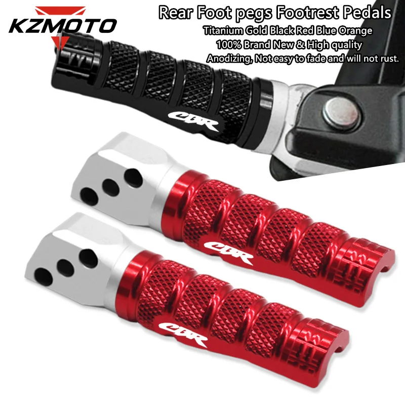 Rear Footrest Foot-pegs For HONDA CBR600RR CBR1000RR CBR900/929/954 CBR600F4i CBR1100XX Motorcycle Passenger Pedal CBR Logo
Rear Footrest Foot-pegs For HONDA CBR600RR CBR1000RR CBR900/929/954 CBR600F4i CBR1100XX Motorcycle Passenger Pedal CBR Logo