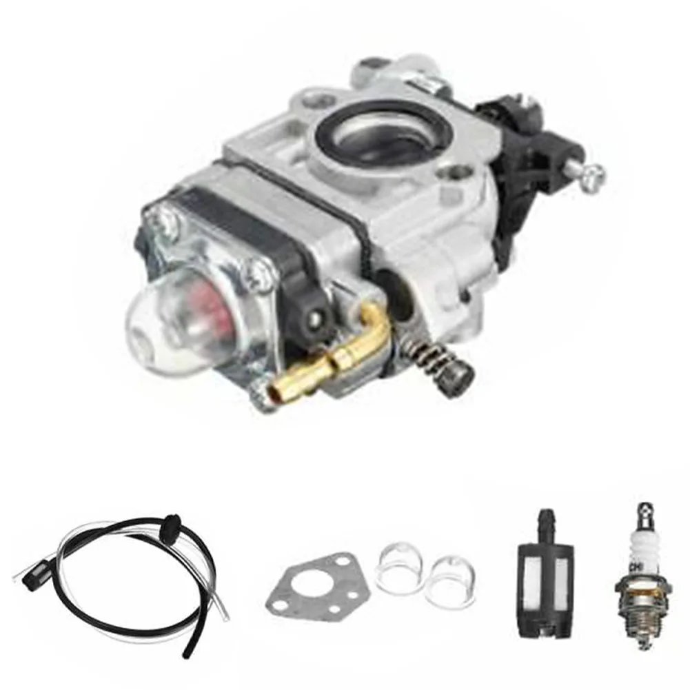 1 Pcs Carburetor Kit 1*carburettor Set 40-52cc 8.3*7.5*3cm Black Lawn Mower Parts Silver Practical Replacement
1 Pcs Carburetor Kit 1*carburettor Set 40-52cc 8.3*7.5*3cm Black Lawn Mower Parts Silver Practical Replacement