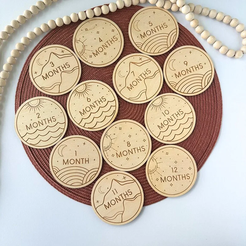 Monthly Milestone Disc Baby Shower New Mom Parent Gift Newborn Photo Prop First Year Birth Announcement Pregnancy Journey Cards
Monthly Milestone Disc Baby Shower New Mom Parent Gift Newborn Photo Prop First Year Birth Announcement Pregnancy Journey Cards