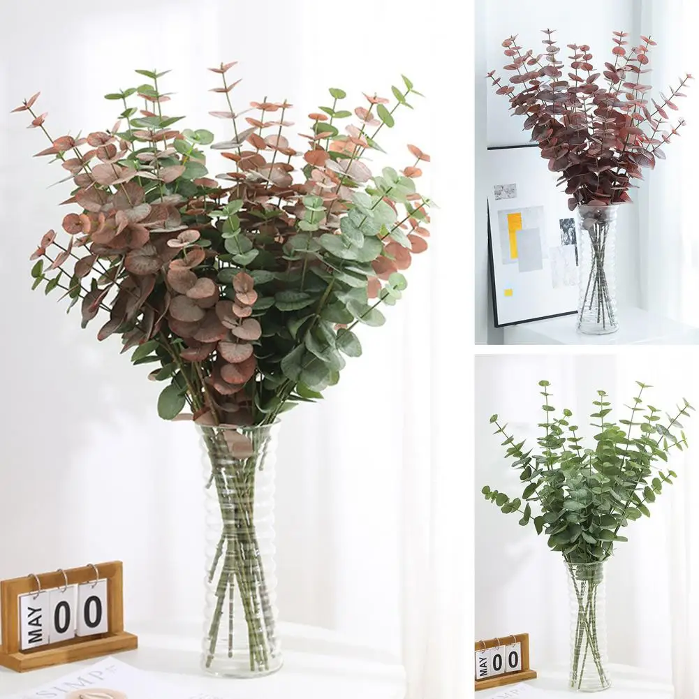 Artificial Plant Unique Cut Free Fadeless No Trimming Artificial Plant Leaves for Wedding Fake Eucalyptus Imitation Leaves
Artificial Plant Unique Cut Free Fadeless No Trimming Artificial Plant Leaves for Wedding Fake Eucalyptus Imitation Leaves