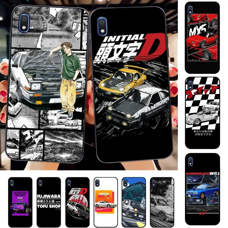 

Japan Anime Initial D AE86 Tail Light Posters Phone Case for Samsung A51 01 50 71 21S 70 31 40 30 10 20 S E 11 91 A7 A8 2018