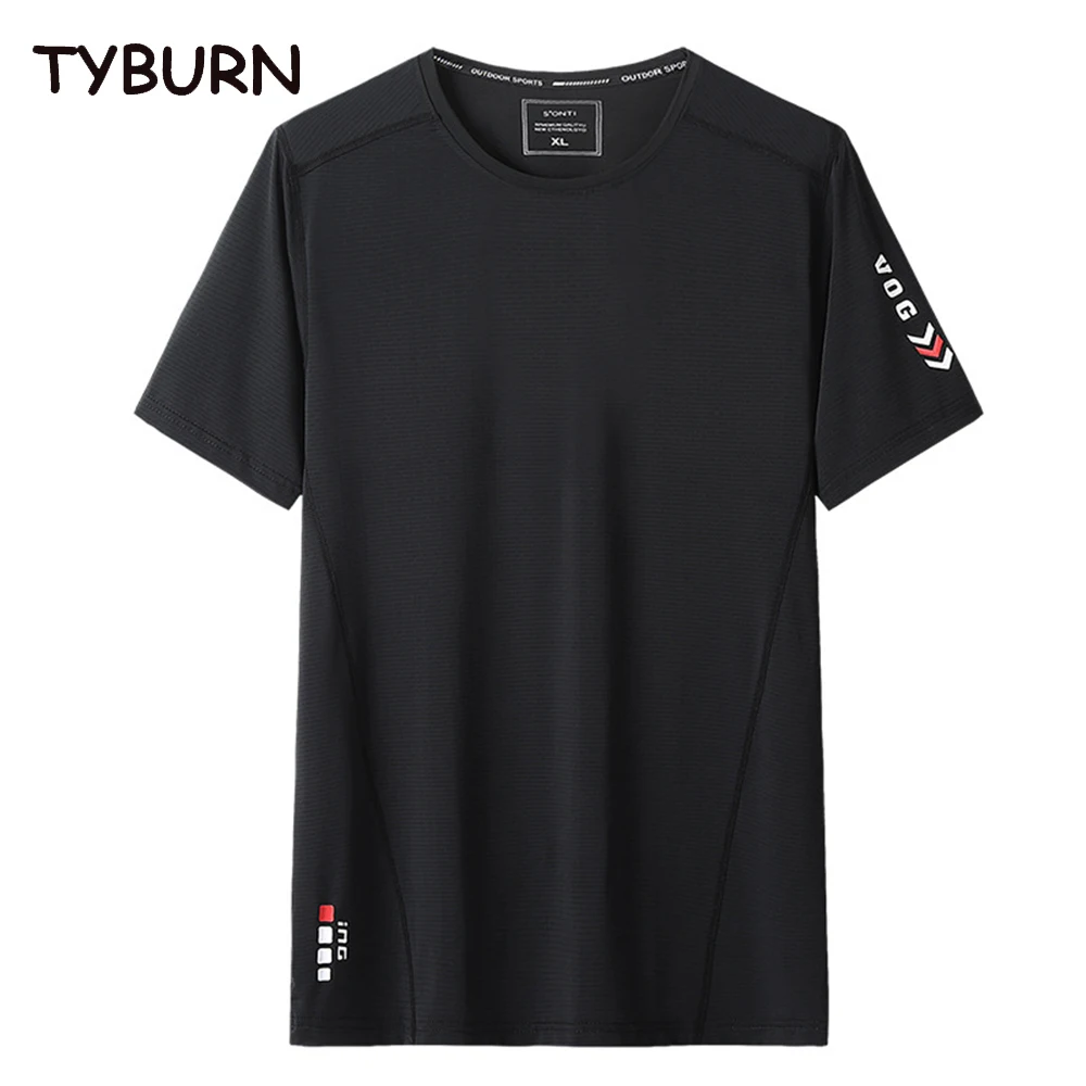 TYBURN New Ice Silk T-shirt Top Men's Crew Neck Sweatshirt Loose Half Sleeve Summer Thin Sports Crew Neck T-shirt
TYBURN New Ice Silk T-shirt Top Men's Crew Neck Sweatshirt Loose Half Sleeve Summer Thin Sports Crew Neck T-shirt