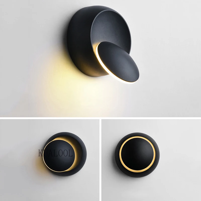 Modern Crescent Wall Lights Led 360° Adjustable Round Lamp Home Decor Living Room Aisle Corridor Wall Sconce TV Background Light
Modern Crescent Wall Lights Led 360° Adjustable Round Lamp Home Decor Living Room Aisle Corridor Wall Sconce TV Background Light