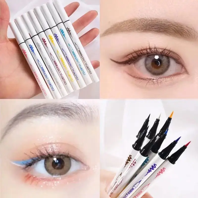 5 Colors Eyeliner Liquid Pencil Waterproof Easy To Wear Make Up Matte Eye Liner Blue Red Green White Gold Brown Eyeliner
5 Colors Eyeliner Liquid Pencil Waterproof Easy To Wear Make Up Matte Eye Liner Blue Red Green White Gold Brown Eyeliner