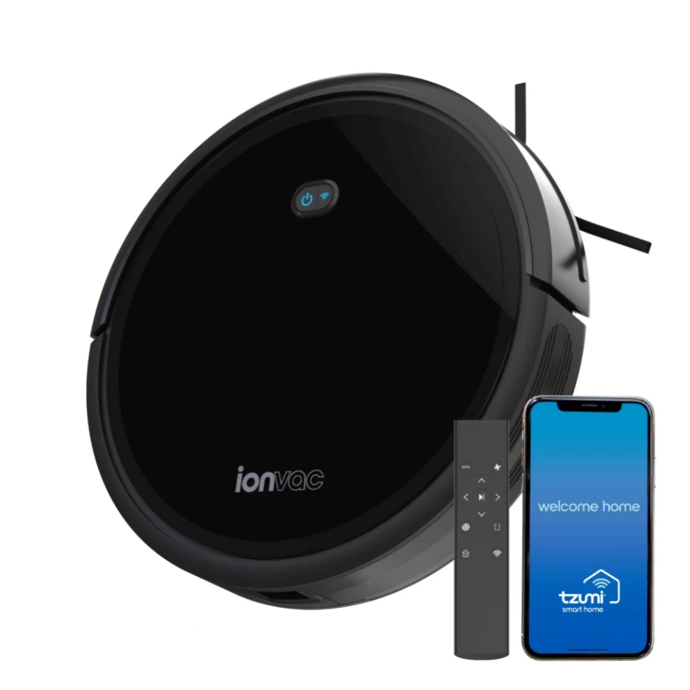 SmartClean 2000 Robovac - WiFi Роботизированный пылесос с приложением/дистанционным управлением, пылесос, кухонные аксессуары
SmartClean 2000 Robovac - WiFi Роботизированный пылесос с приложением/дистанционным управлением, пылесос, кухонные аксессуары