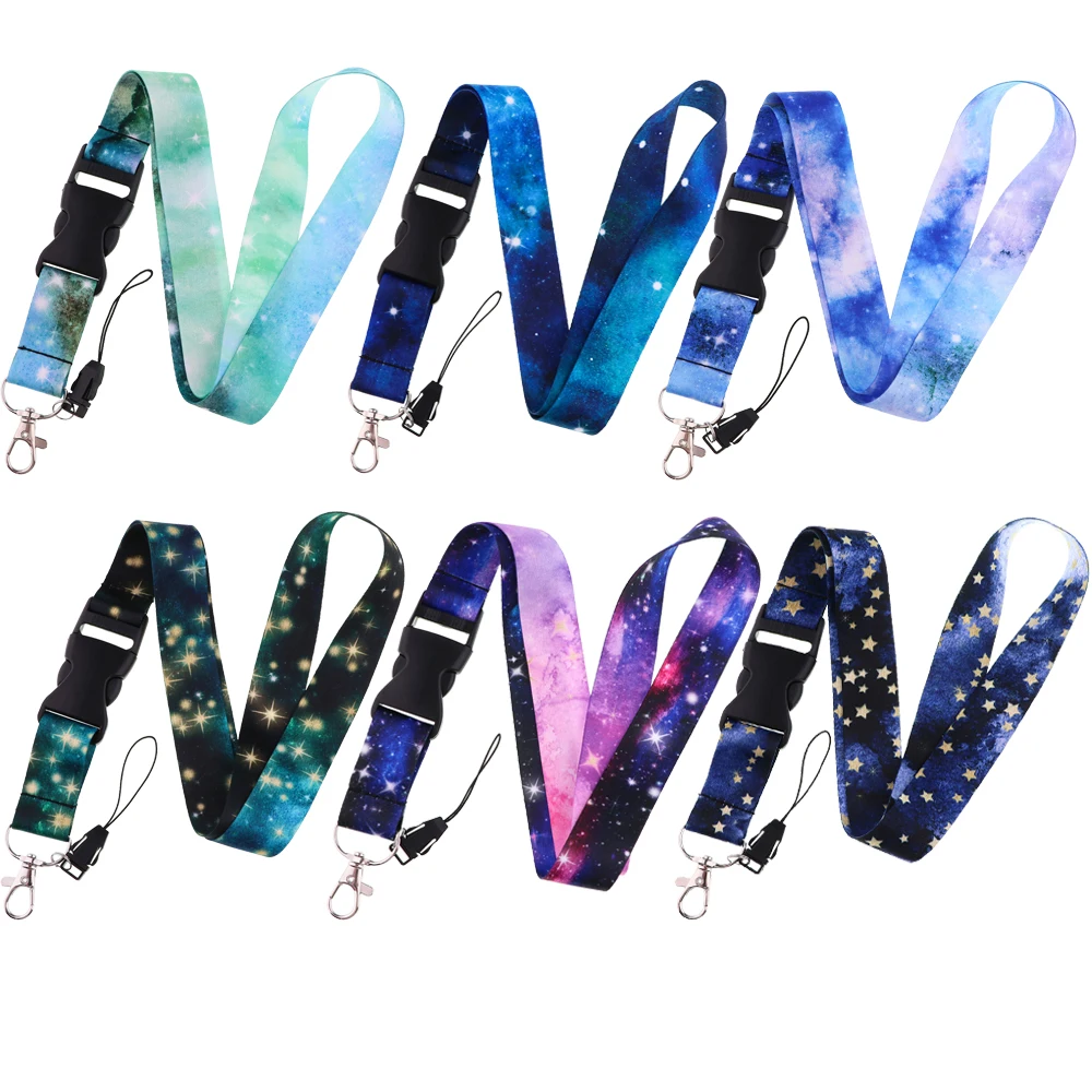 Night Sky Series Lanyard for Key Neck Strap Lanyards ID Badge Holder Keychain Mobile Phone Charm Hang Rope Accessories Gifts
Night Sky Series Lanyard for Key Neck Strap Lanyards ID Badge Holder Keychain Mobile Phone Charm Hang Rope Accessories Gifts