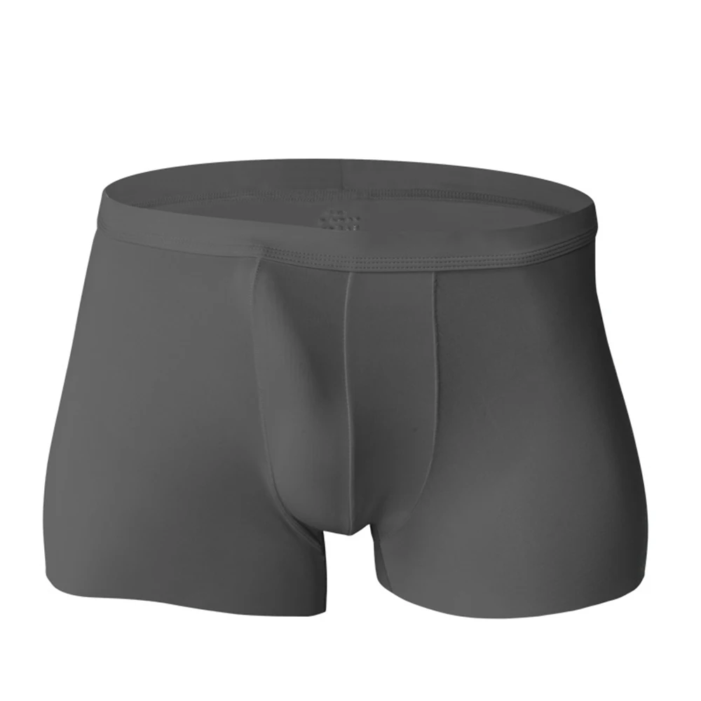 Men's Ice Silk Thin Boxer Stretch Solid Underwear Seamless Men Boxers Breathable Shorts U Convex Pouch Lingerie Men Knickers
Men's Ice Silk Thin Boxer Stretch Solid Underwear Seamless Men Boxers Breathable Shorts U Convex Pouch Lingerie Men Knickers