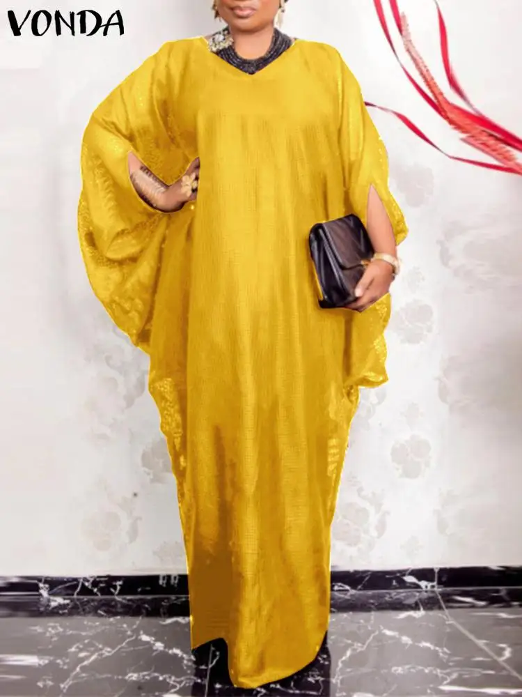 2022 летнее женское платье VONDA, сексуальное прозрачное Сетчатое платье с рукавом 3/4 и подкладкой, сарафан на бретелях, повседневное свободное ... 
2022 летнее женское платье VONDA, сексуальное прозрачное Сетчатое платье с рукавом 3/4 и подкладкой, сарафан на бретелях, повседневное свободное ...