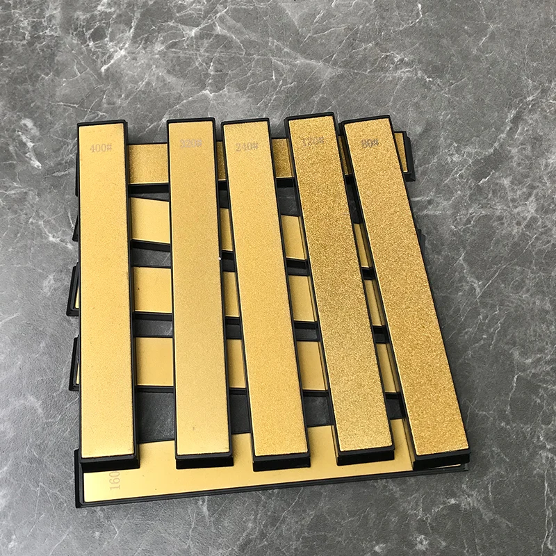 Titanium plate Diamond Knife whetstone for Kitchen Knife sharpener Easy carry whetstone Hone stone knife sharpner
Titanium plate Diamond Knife whetstone for Kitchen Knife sharpener Easy carry whetstone Hone stone knife sharpner