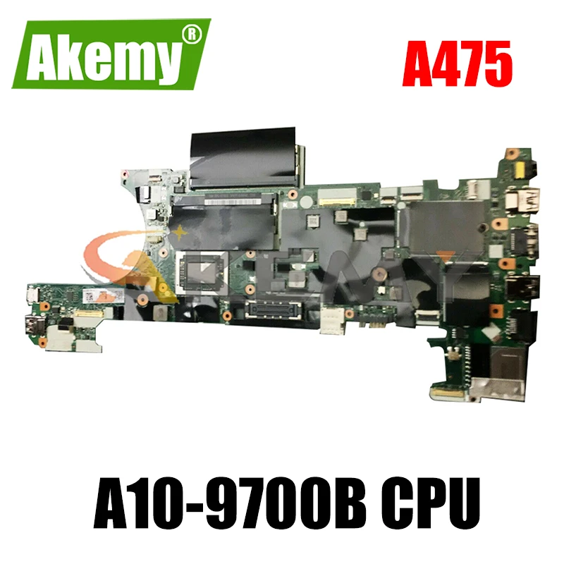 For the Lenovo ThinkPad A475 laptop motherboard NM-B351 CPU A10-9700B has been fully tested and fully tested. Mainboard
For the Lenovo ThinkPad A475 laptop motherboard NM-B351 CPU A10-9700B has been fully tested and fully tested. Mainboard