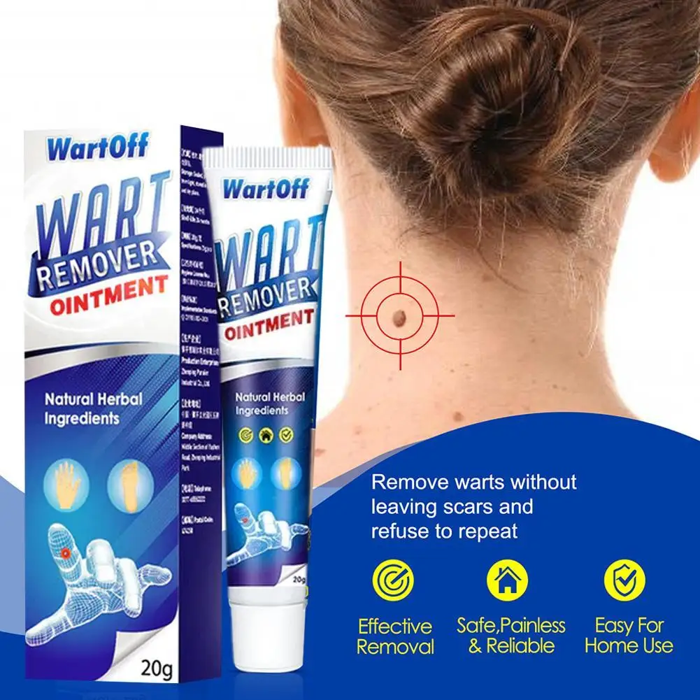 20g Wart Removal Body Warts Treatment Cream Skin Tag Remover Mole Genital Warts Ointment Chinese Herbal Medicine Plaster
20g Wart Removal Body Warts Treatment Cream Skin Tag Remover Mole Genital Warts Ointment Chinese Herbal Medicine Plaster