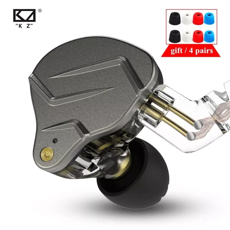 

NEW2023 KZ ZSN PRO 1BA 1DD Hybrid Technology HIFI Metal In Ear Earphones Bass Earbud Sport Noise Cancelling Headset KZ ZSTX ZSX