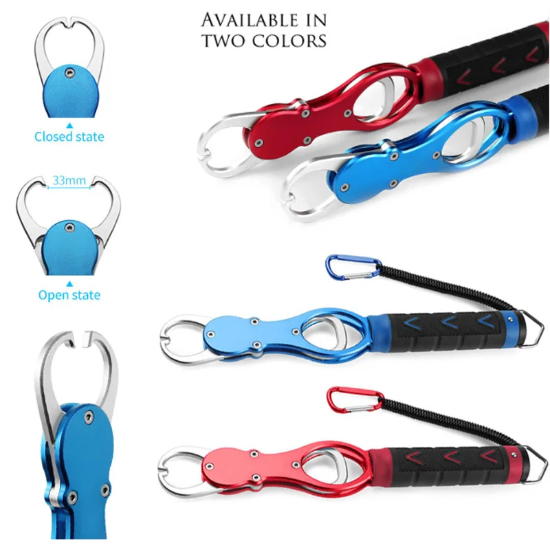 Fish Control Device Clip Fish Device Self-contained Weighing Aluminum Alloy Fishing Pliers Live Fish Buckle Fishing Gear Supplie
Fish Control Device Clip Fish Device Self-contained Weighing Aluminum Alloy Fishing Pliers Live Fish Buckle Fishing Gear Supplie