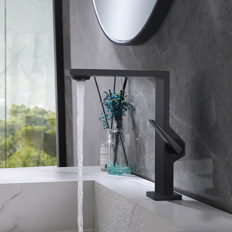Nordic Creative Copper Black Inter-Platform Basin Hot and Cold Water Faucet Heightened Table Basin Hand Washing Washbasin
Nordic Creative Copper Black Inter-Platform Basin Hot and Cold Water Faucet Heightened Table Basin Hand Washing Washbasin