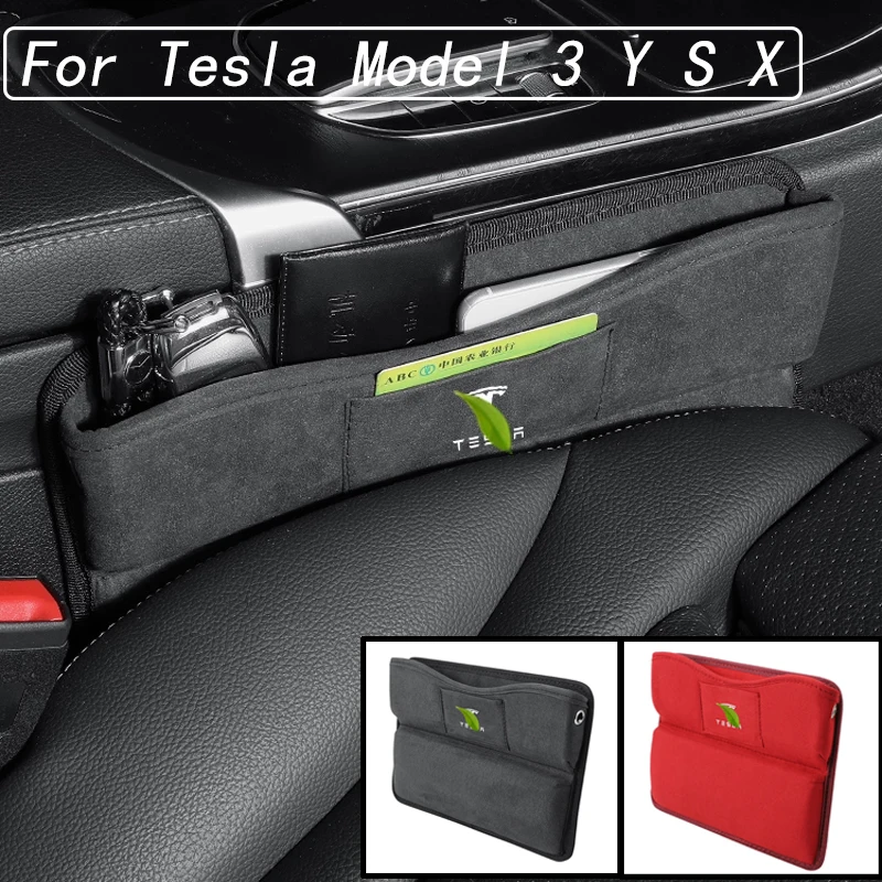 Suede Leather Car Seat Gap Plug Drop Storage Bag For Tesla Model 3 Y S X Auto Accessories Card Phone Box Crevice Storage Box
Suede Leather Car Seat Gap Plug Drop Storage Bag For Tesla Model 3 Y S X Auto Accessories Card Phone Box Crevice Storage Box