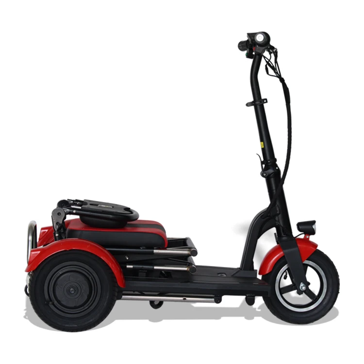 

China Foldable Electric Power Tricycle Scooter Adult 3 Three Wheel Price Cheap Electric Tricycles For Elderly Disabled