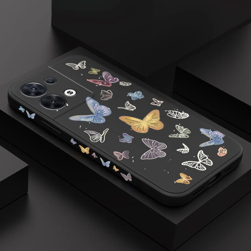 Flying Butterfly Phone Case For OPPO Reno 8 8T 8Z 7 7Z 6 5 F19 F9 Pro 4G 5G Liquid Silicone Cover
Flying Butterfly Phone Case For OPPO Reno 8 8T 8Z 7 7Z 6 5 F19 F9 Pro 4G 5G Liquid Silicone Cover