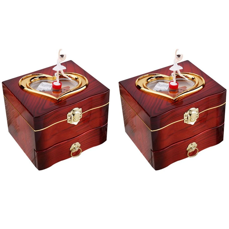 2X Dancing Ballerina Music Box Plastic Jewellery Box Girls Carousel Hand Crank Music Box Mechanism Gift
2X Dancing Ballerina Music Box Plastic Jewellery Box Girls Carousel Hand Crank Music Box Mechanism Gift
