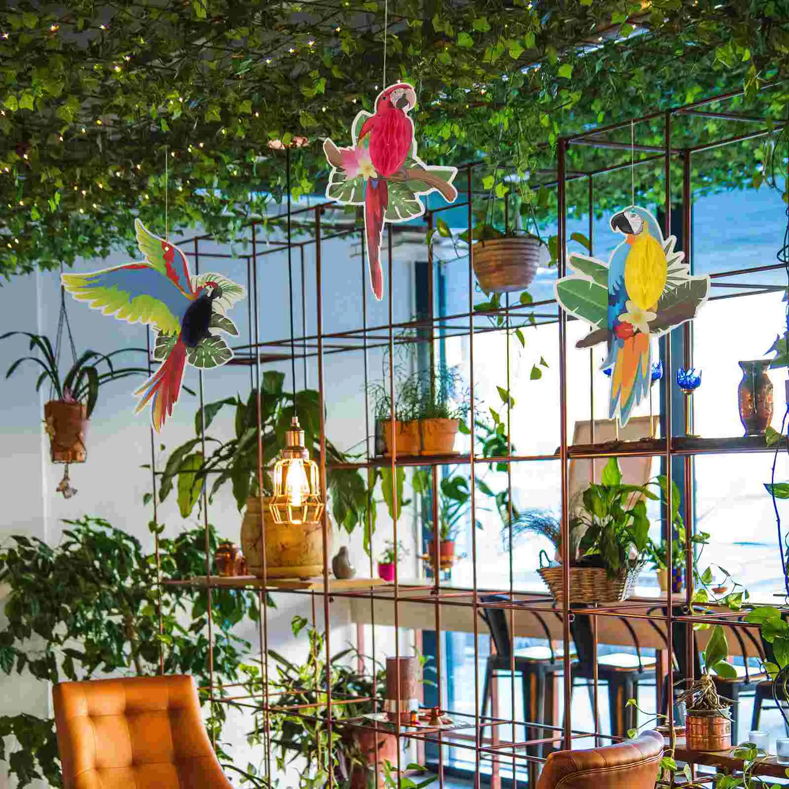 Party Paper Hanging Garland Tropical Parrot Decor Ornaments Hawaii Luau Honeycombs Favor Decorations Bird Birds Honeycomb
Party Paper Hanging Garland Tropical Parrot Decor Ornaments Hawaii Luau Honeycombs Favor Decorations Bird Birds Honeycomb