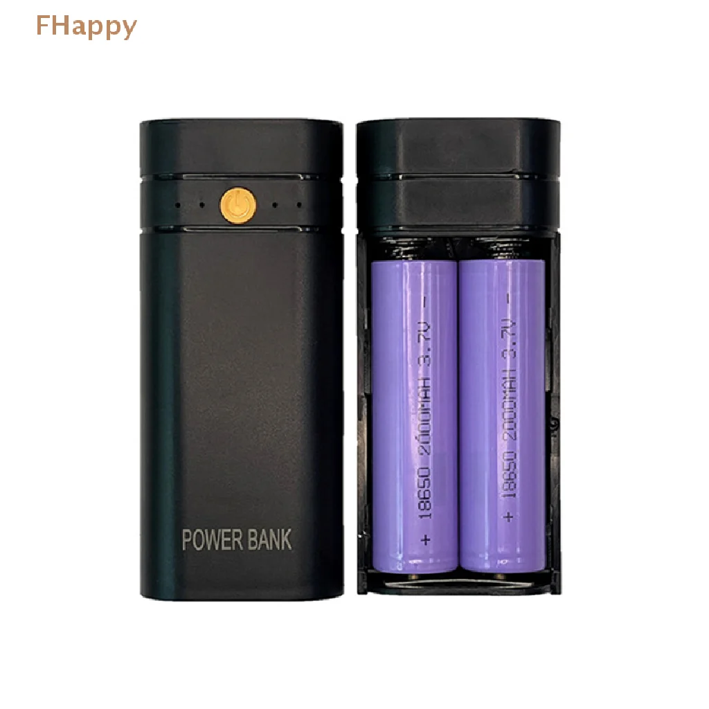 5V 6000mAh 2X 18650 USB Power Bank Battery Charger Case DIY Box for Phone Electronic Charging Not Including Batteries
5V 6000mAh 2X 18650 USB Power Bank Battery Charger Case DIY Box for Phone Electronic Charging Not Including Batteries