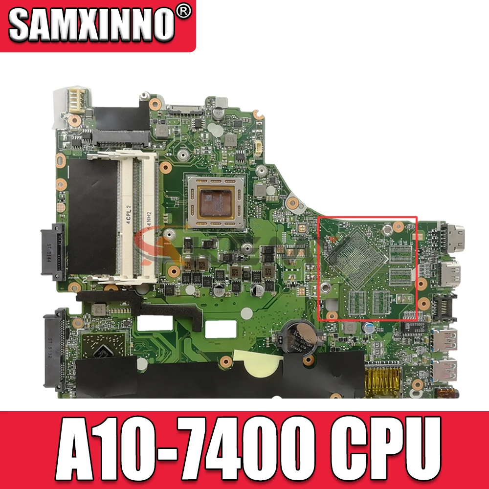 Материнская плата для ноутбука Asus X550ZE K555Z A555Z X555Z X750/X550, материнская плата для процессора A10-7400, 100% полностью протестированная
Материнская плата для ноутбука Asus X550ZE K555Z A555Z X555Z X750/X550, материнская плата для процессора A10-7400, 100% полностью протестированная