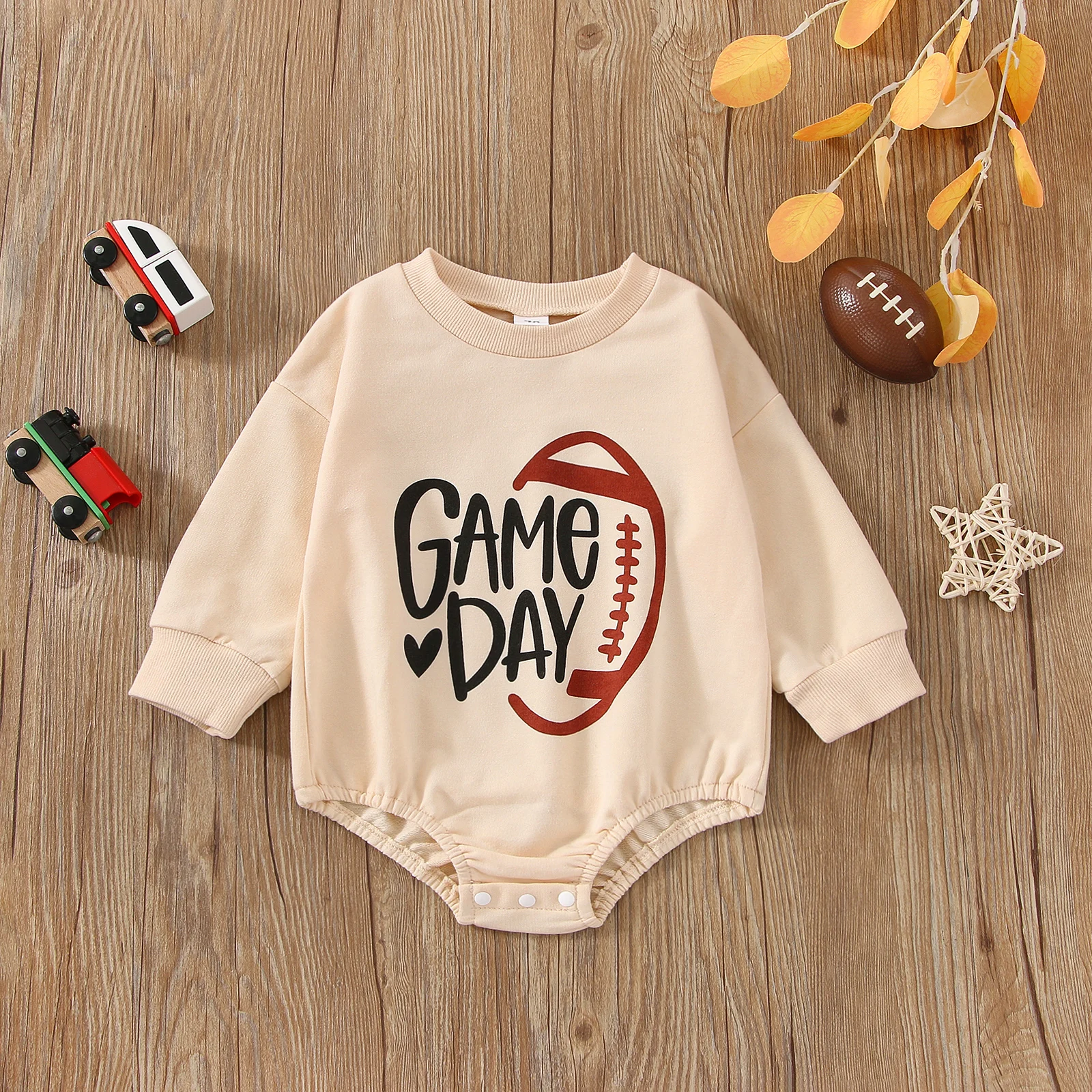 Infant Baby Girls Boys Romper Rugby Letter Print Round Neck Long Sleeve Jumpsuits Autumn Casual Bodysuits
Infant Baby Girls Boys Romper Rugby Letter Print Round Neck Long Sleeve Jumpsuits Autumn Casual Bodysuits