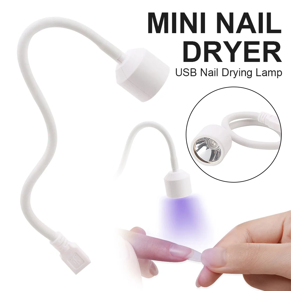 New Mini Nail Dryer USB Nail Drying Lamp 6W Single Finger Dryer For Gel Polish UV LED Nail Lamp Manicure Tool Nail Dryer
New Mini Nail Dryer USB Nail Drying Lamp 6W Single Finger Dryer For Gel Polish UV LED Nail Lamp Manicure Tool Nail Dryer
